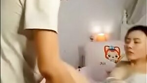 Drunked chinese piece of baggage